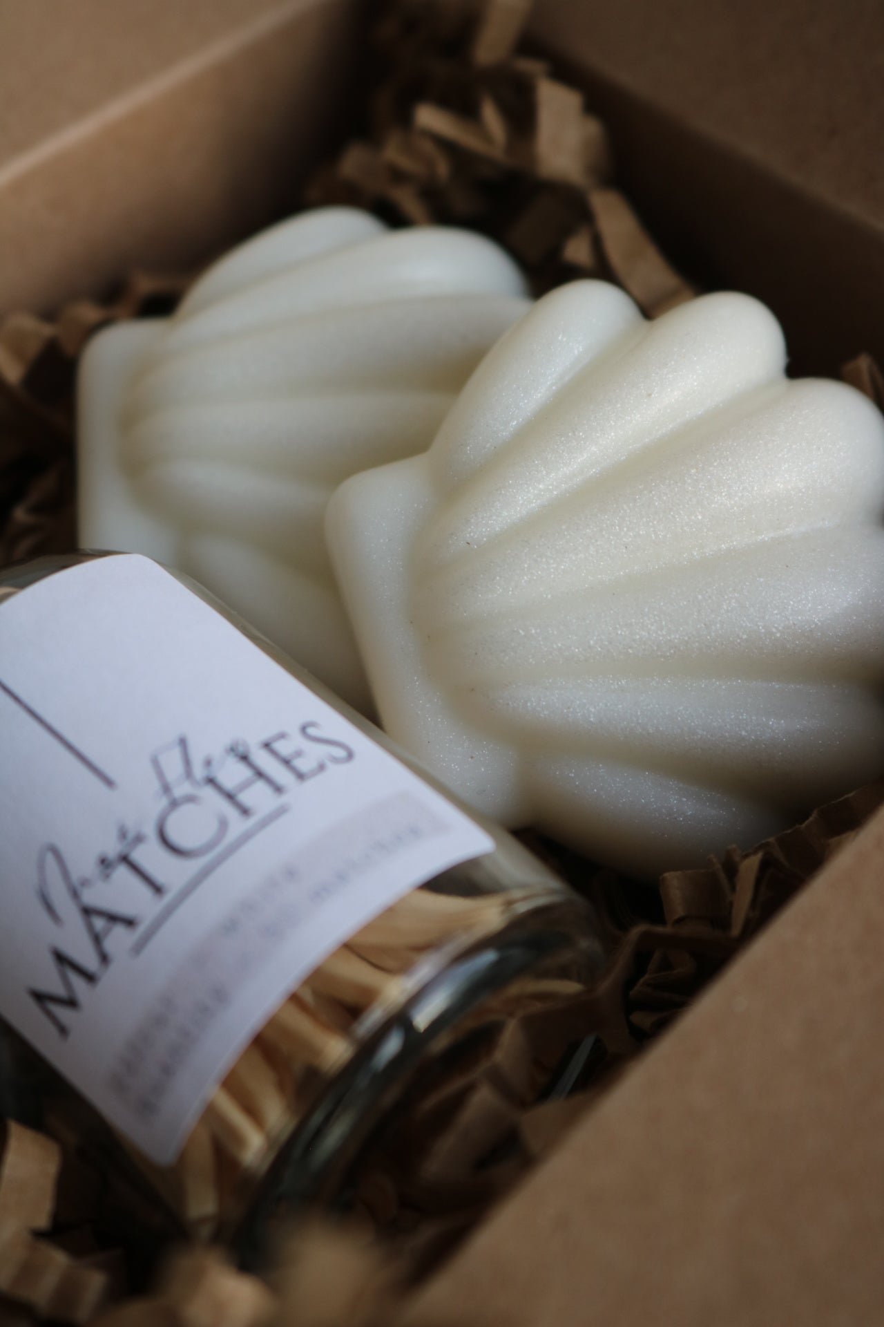 Shell wax melts & matches set