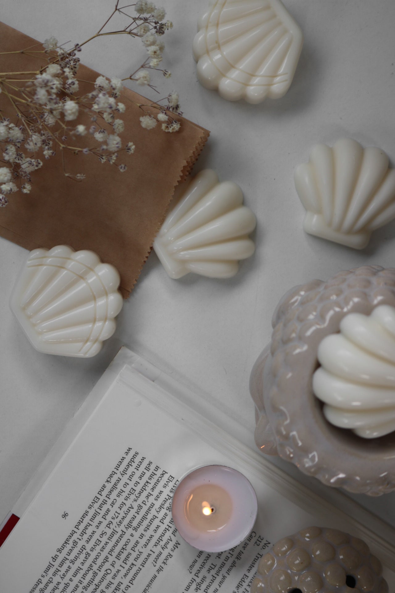 Shell wax melts