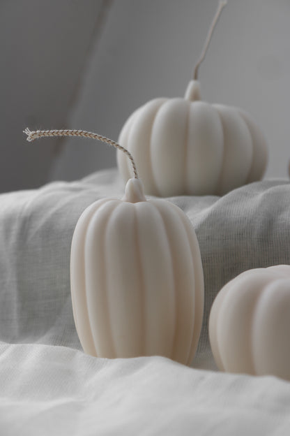 Tall autumn pumpkin