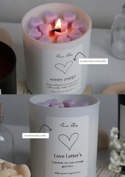 Love Letter's scented candle